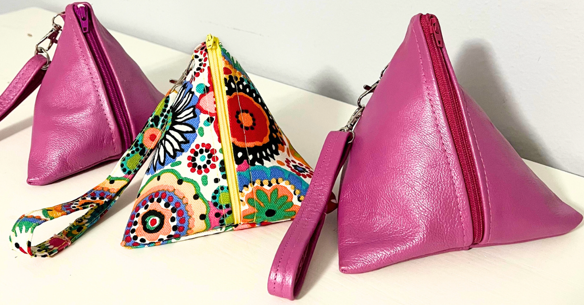 Pyramid Wristlet Purse Kit – Sew Sustainably & Stylishly!