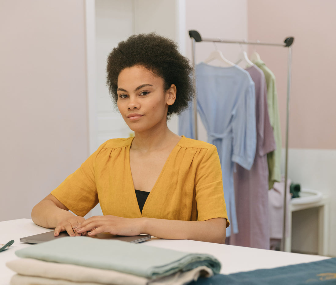 Black girl fashion designer