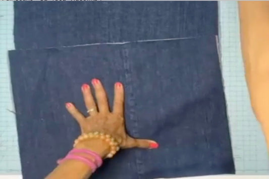 Two Totes From One Pair of Jeans